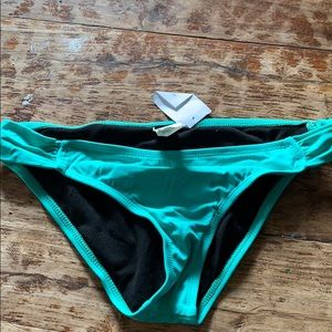 Hurley green bikini bottoms